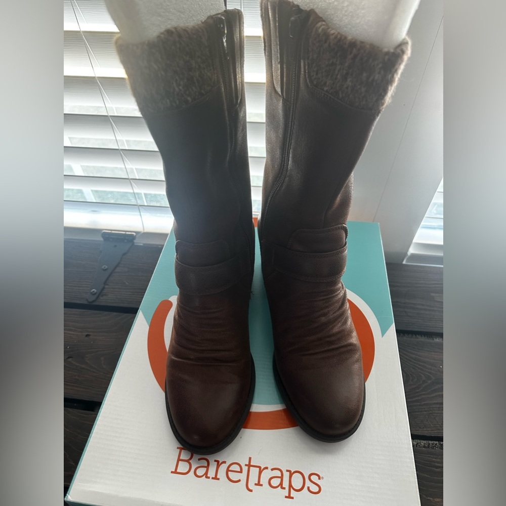 Baretraps brown boots size 8